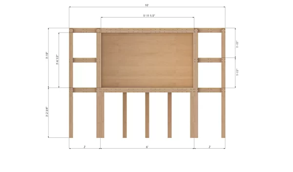 3×10 Workbench with Shelves - Image 4