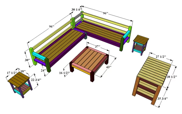 Sectional Sofa Set - Image 8