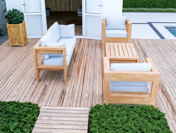 Outdoor Sofa Set - Image 3